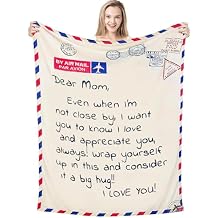 Soft Throw Blanket Gifts for Mom, 55"x70", Warm & Cozy Blanket Presents for Mother's Day, Birthday, Christmas, Thanksgiving, Unique Mom Gift Ideas from Daughter Son