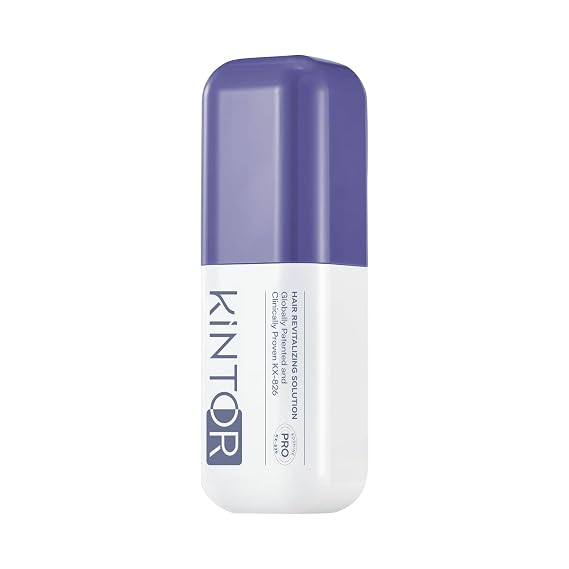 0.9% KX-826 KINTOR Hair Growth Spray for Men, DHT Blocker Hair Regrowth Products to Nourish Hair Follicles, Oil Control and Thick Hair Roots, Pro Version, 60ml