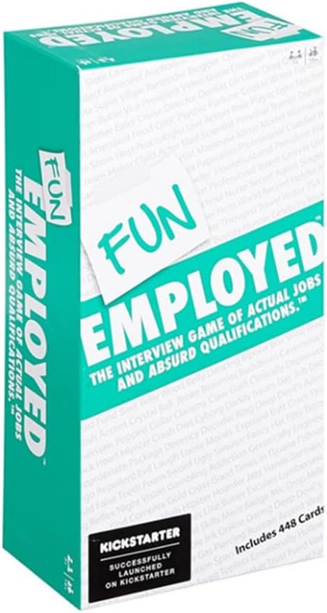 ADMLZQQ Fun Employed Board Games, Card Fun Party Card Adult Professional Employment Board Game Card