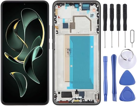 Cell Phone Replacement for Xiaomi Redmi K60 Ultra AMOLED Material LCD Screen Digitizer Full Assembly with Frame Spare Parts