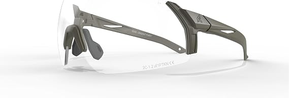 EDGE Urgent Fury Shooting Tactical Eyewear, Anti-Slip, Shatter Resistant, MIL-PRF, Vapor Shield Antifog