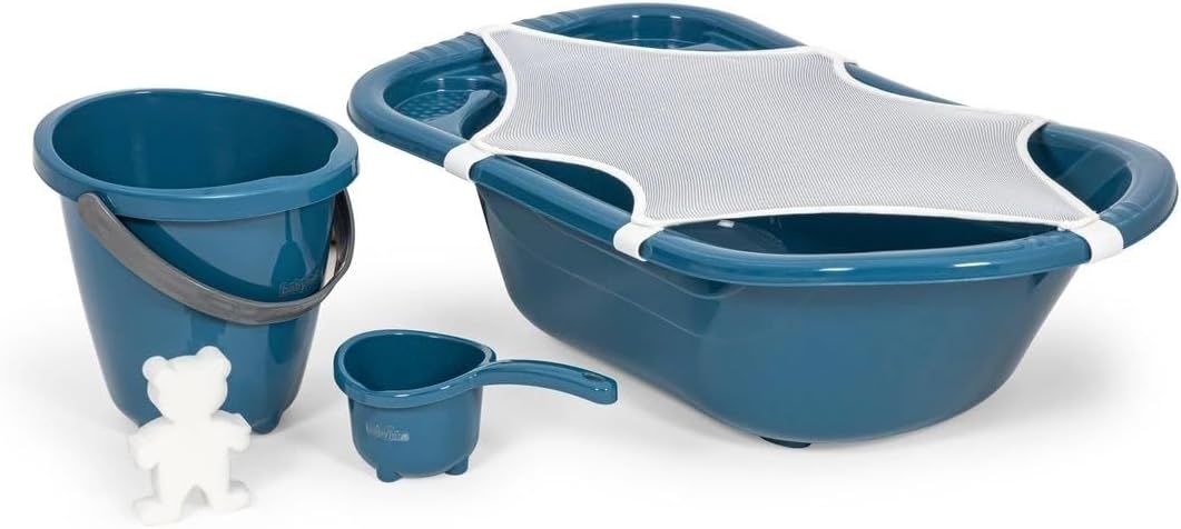 BABYJEM 439 Bathroom Set 5 Piece Indigo Blue