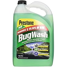 Prestone AS657 Bug Washer/Windshield Washer Fluid, 1-Gal. - Quantity 6