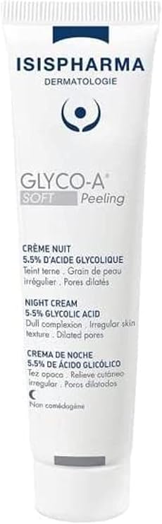Isispharma Glyco-A Soft Peeling Night Cream 30 ml Peeling Effective Night Cream