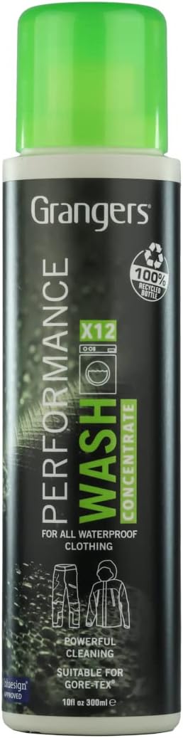 Grangers Perfomance Wash/Premium Detergent for Outerwear/ 10oz, Performance, 300 ml, Transparent
