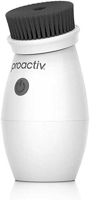 Proactiv Charcoal Facial Cleansing Brush - Spin Brush Exfoliator and Facial Scrubber with Charcoal-Infused Bristles for Deep Skin Cleansing - Water Resistant