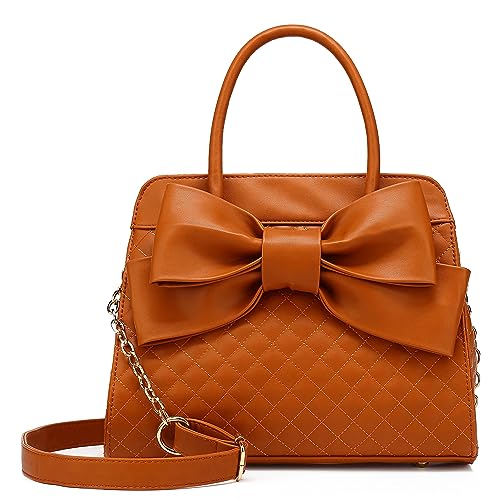 Scarleton Quilted Crossbody Bags for Women Vegan Leather Purses Small Shoulder Handbags with Chain Strap, H1048