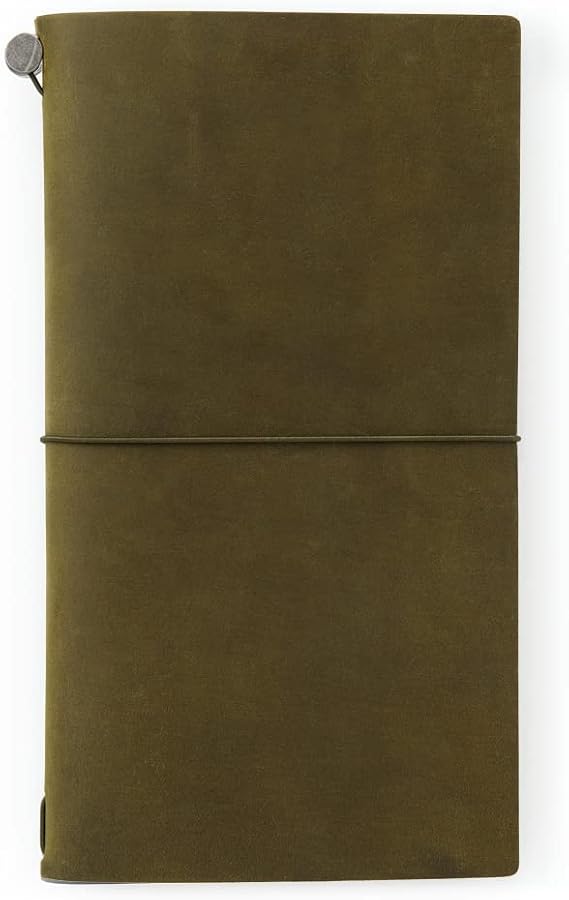 Traveler's Notebook, Regular Size, Olive 15342006