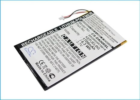 Battery Replacement for Creative Zen Vision M Zen Vision M Video DVP-HD0003 BA20603R79914