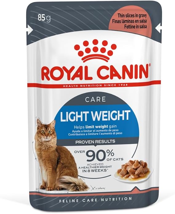 Royal Canin Ultra Light Pouch Yaş Kedi Maması, 85 Gr x 12 Adet