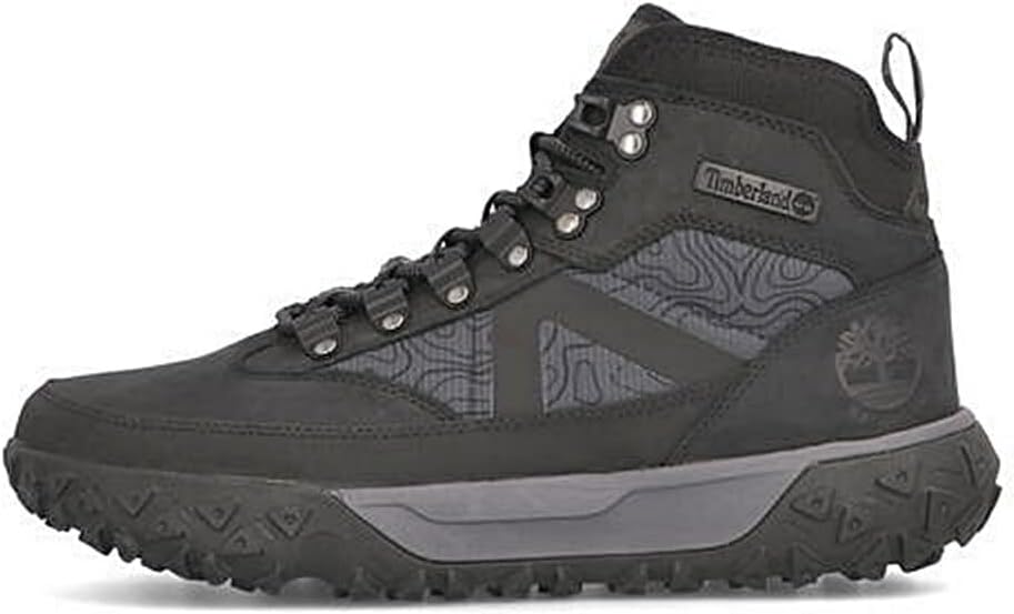 Timberland A5XPM Men's Hiking Shoes, Boots, Green Stride Motion 6WP Mid Hiker, Waterproof, Casual, Travel, Walking, GREENSTRIDE MOTION 6 WP