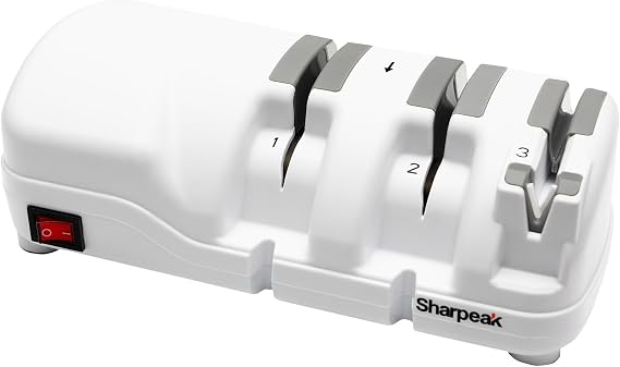 198H-SPK Electric Knife Sharpener 3 Stages with Diamond Blades