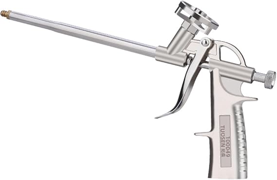 Foam Expanding SprayGun Foaming GlueGun Metal Polyurethane Triggers Sprayer Sealant Caulking Tool for House Gluegun