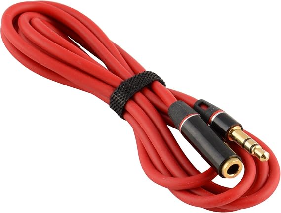 4ft 3.5mm 1/8" Stereo Audio Aux Headphone Cable Extension Cord