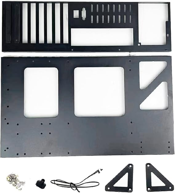 Mining Rig Frame GPU Aluminium Open Mining Computer Frame Rig Case for Currency Mining Miner Rig Case