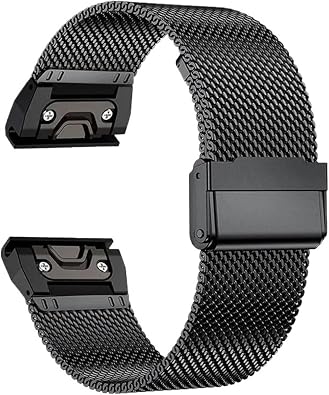 Stainless Steel Band for Garmin Watch Fenix 8 E 6 6x 7 7x Pro 5 5x Plus 5s 6s 20/22/26mm Metal Strap Wristband Bracelet Accessories