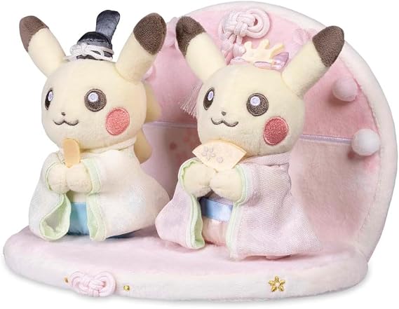 Pokemon Center: Princess Festival Paired Pikachu Plush