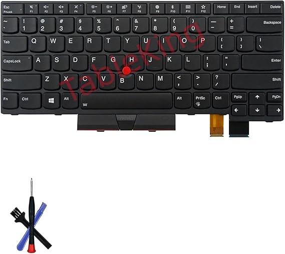 Replacement Keyboard with Backlit for Lenovo Thinkpad T470 T480 A475 A485 (US)