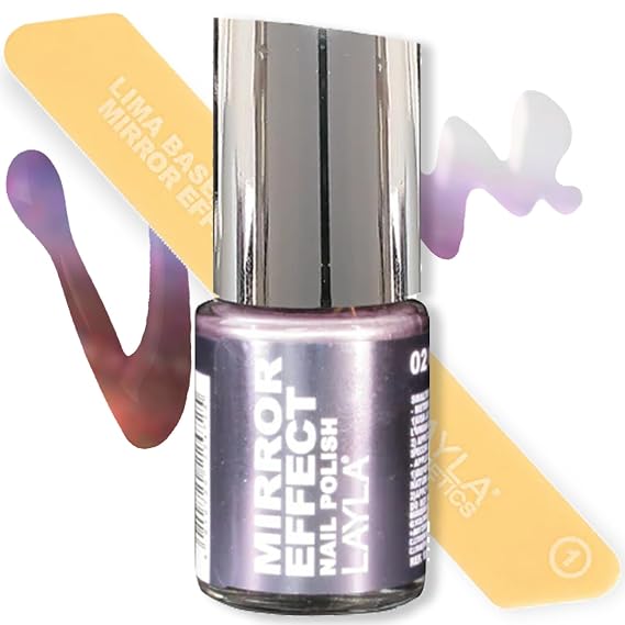 LAYLA Mirror Effect Nail Polish (#2 Cosmo Lilac)