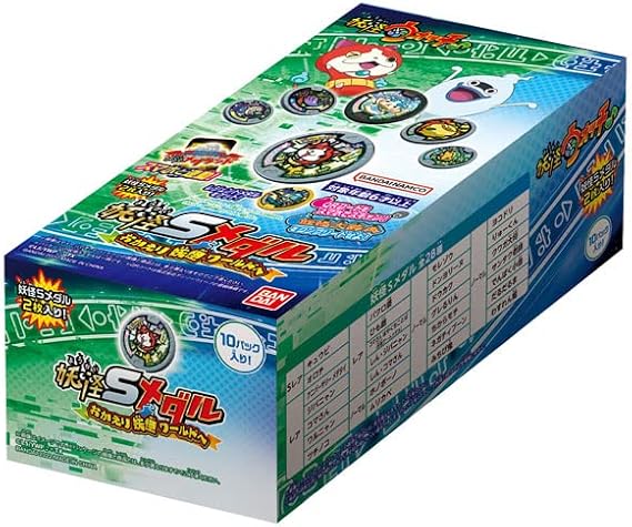 Yo-Kai Watch Yo-Kai S Medal Welcome Yo-Kai World Box of 10