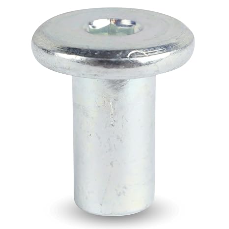 Spare Hardware Parts Nut Sleeve M6 15MM | Replacement for IKEA Part # 110301 | Pack of 4