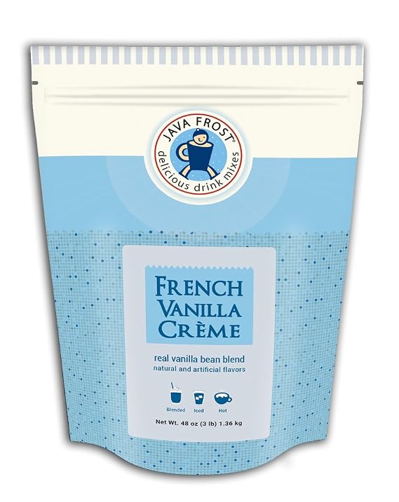 French Vanilla Base Drink Mix - 3 LB Bag