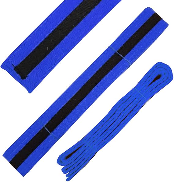 Ace Martial Arts Supply Black Stripe Color Belt