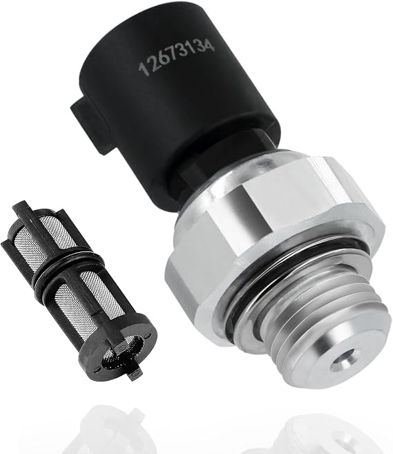Engine Oil Pressure Sensor, 12673134,12596951, 926-041 Oil Sensor for with Chevrolet Silverado | Buick | Cadillac | Hummer | Pontiac | GMC etc, Oil Pressure Sending Unit by KeeRoarin (with Filter)