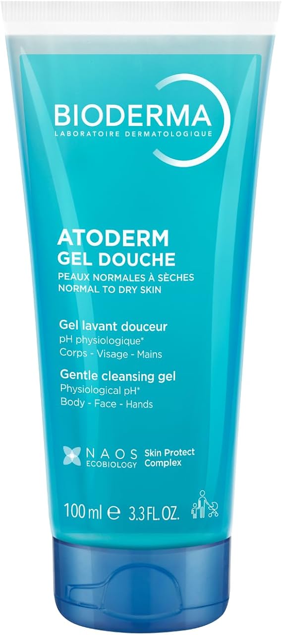 Bioderma Atoderm Shower Gel Aile Boyu Kuru Ciltler için Nemlendirici Duş Jeli Bebek Çocuk Yetişkin 100 ml