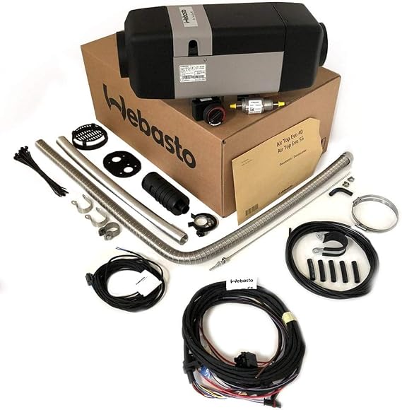 Webasto Air Top EVO 40 4kW Diesel Air Heater RV Vehicle Kit 12v Furnace