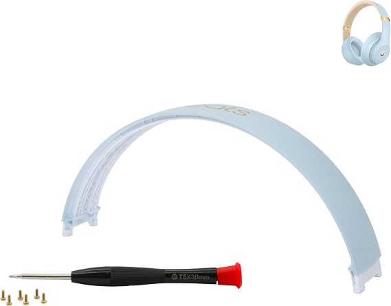 Studio 3 Headband Replacement -Top Headband Accessories, as Same The OEM Compatible with Studio 3 Wireless(A1914) & Studio 2 Wired/Wireless (B0500/B0501) Headphones (Studio 3-Ice Crystal Blue)