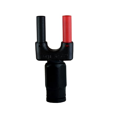ZIBOO PM9087-F Connector BNC Dual Banana Plug to Female BNC Adapter Female connectors