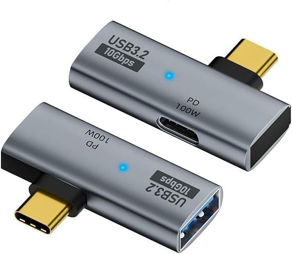 ZAMZAM USBC to OTG 10Gbps 100W Compatible with Vivo X200 Allows Full USB 3.2 Storage, Accessory, Keyboard, Mouse, Gamepad, +More SSE and Fast Charging at The Same Time