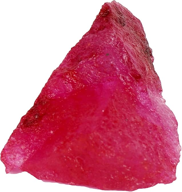 REAL-GEMS Genuine Natural Ruby Rough Stone 10.00 Ct Certified Uncut Ruby Red Ruby Healing Crystal Loose Gemstone