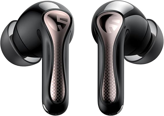 SoundPEATS Hi-Res Wireless Earbuds, LDAC & aptX Lossless, 10mm Hi-Fi Driver, Snapdragon Sound, Adaptive ANC, 37H Battery, BT 5.4, IPX5 Waterproof, Multipoint Connection