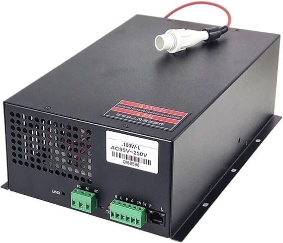 CO2 Laser Power 100 Watt Laser Generator 80 Watt 100 Watt Laser Engraving Cutting Machine Tube 110V