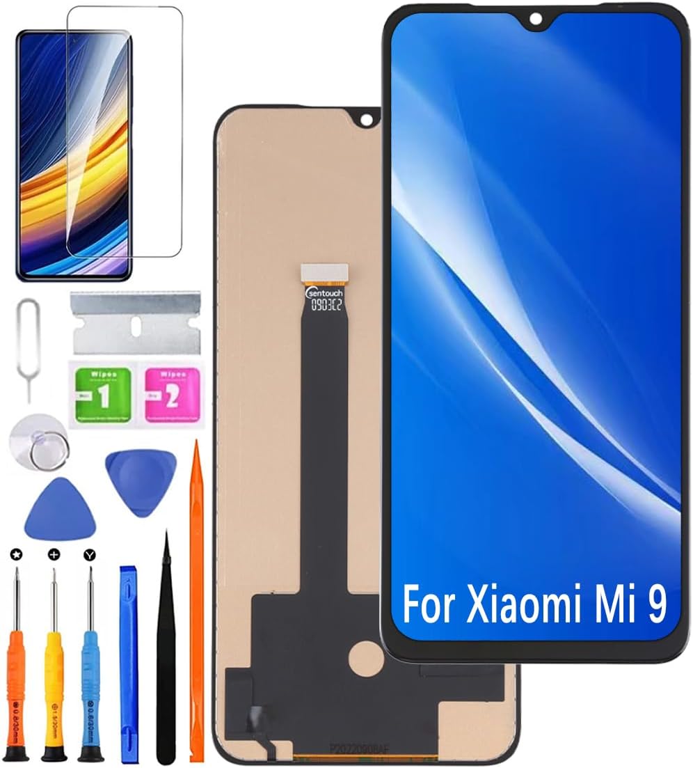 Replacement Display for Xiaomi Mi 9 LCD Screen Incell M1902F1G Screen LCD Display Touch Digitizer Assembly Repair Parts Kit