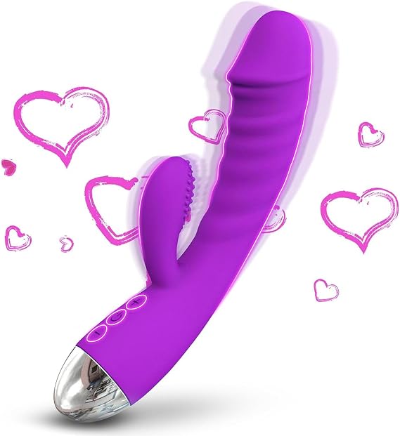 2026 Rabbit Ears Handheld Toy, 10 Powerful Modes, Quiet Operation & Waterproof, USB Fast Charge Electric Tool for Couples Entertainment Z6Xing5Xin10KP