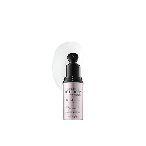 philosophy ultimate miracle worker power treatment fill & firm eye cream- with retinol & soy extract - creates a notably smoother and more youthful-looking appearance -0.5 fl oz