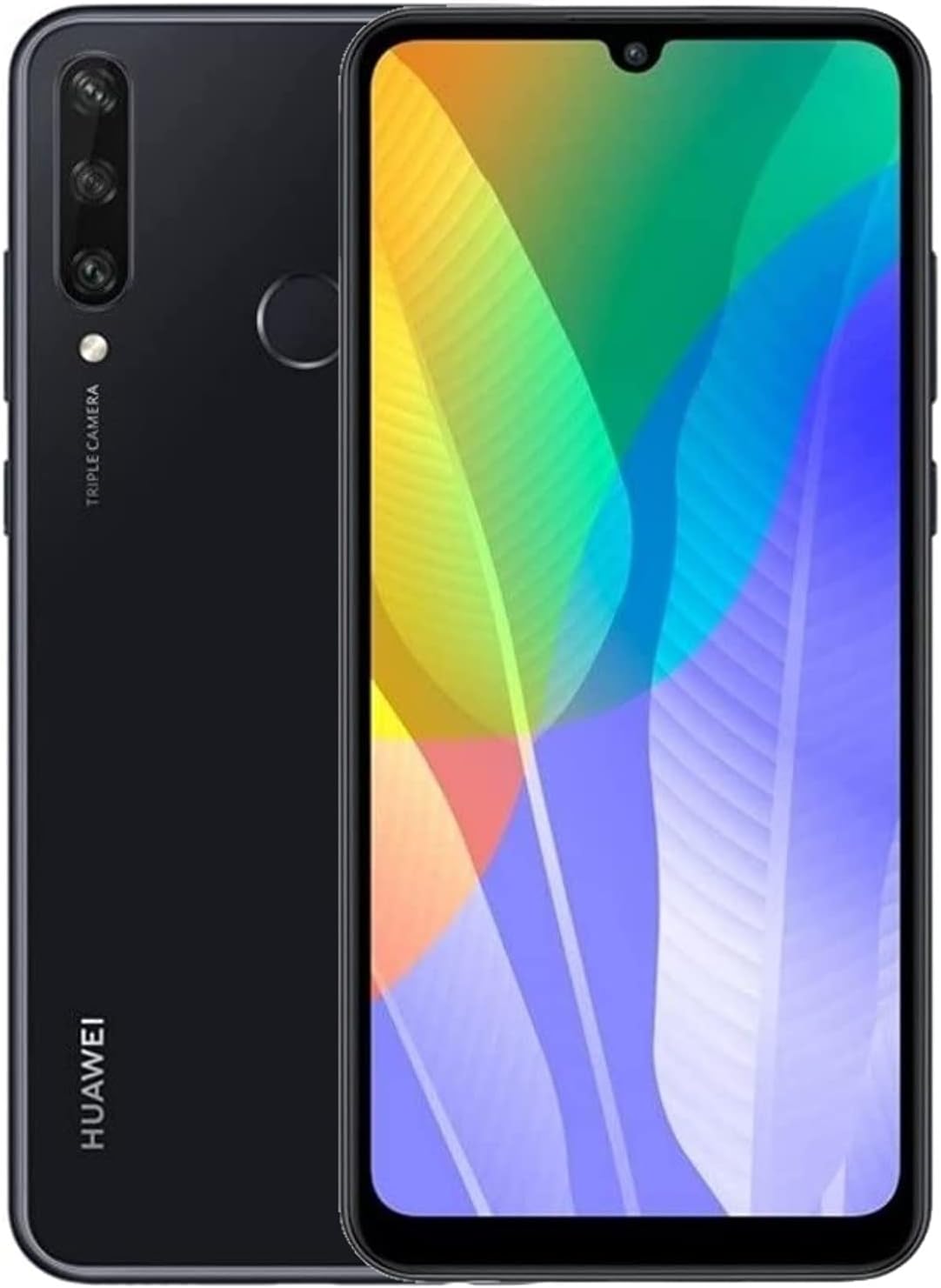 HUAWEI Y6p Dual-SIM 64GB ROM  3GB RAM GSM Only | No CDMA Factory Unlocked 4GLTE Smartphone Midnight Black - International Version