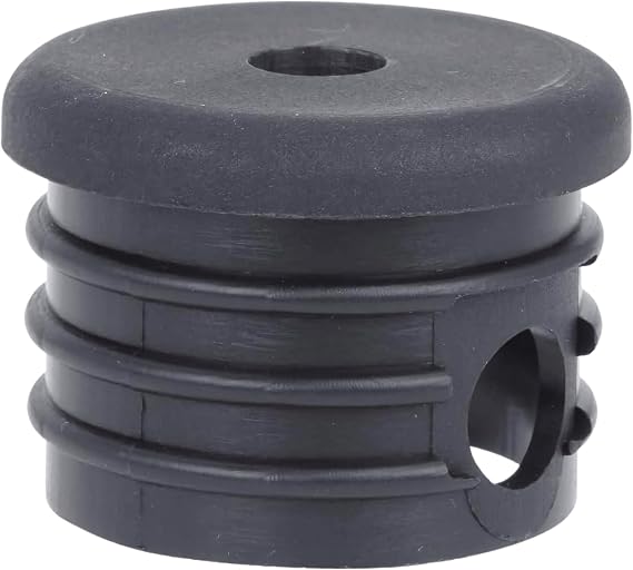 White Water Marine Nylon Replacement Cap Fits 1-1/8" ID Tubing Plastic End Cap Insert for Boat Ladder Step or Platform Tube Push in Fitting for Ladder Tube Repair or Enclosure Frame B00-T3-CAP