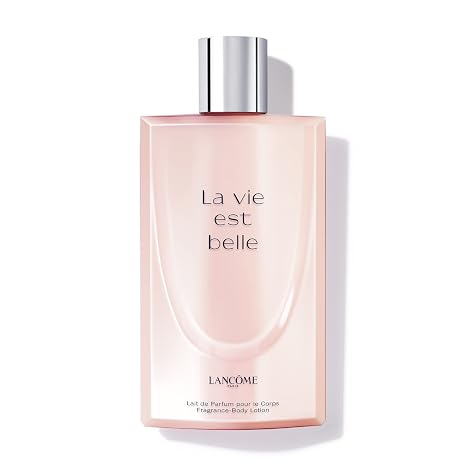 Lancome La Vie Est Belle Scented Body Lotion for Women - 6.7 Fl Oz | Smoothes, Illuminates & Hydrates Skin - With Iris, Patchouli, Sweet Vanilla & Spun Sugar - Fragranced Body Cream