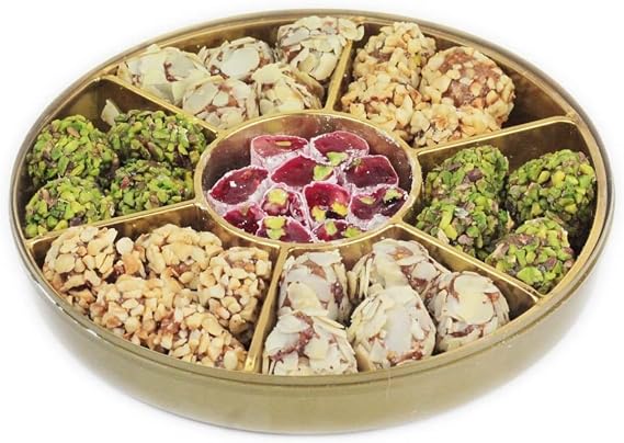 Tuğba Nuts Pistachio Atom Mix Turkish Delight 460 gr