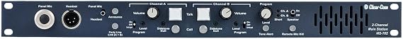 Clear-Com MS-702 | 2 Channel Headset Speaker Main Station Intercom