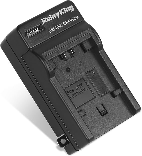 NP-FH50 Battery Charger for Sony NP-FP30, NP-FP40, NP-FP50, NP-FP60, NP-FP70, NP-FP90, NP-FH30, NP-FH40, NP-FH60, NP-FH70, NP-FH100, NP-FV30, NP-FV40, NP-FV50, NP-FV60, NP-FV70, NP-FV100, NP-FV120