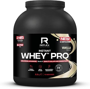 Reflex 2.2Kg Vanilla Ice Cream Instant Whey Pro