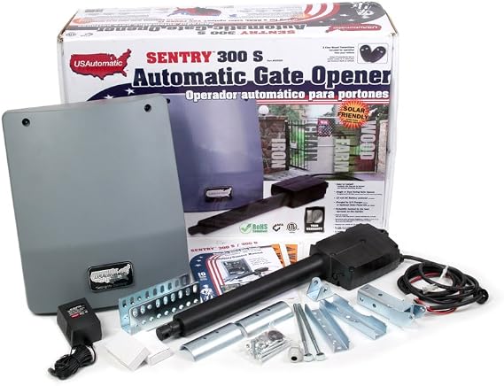 USAutomatic 020320 Sentry 300 Commercial Grade Automatic Gate Opener