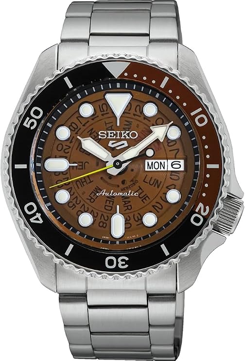 Seiko SRPJ47K1 Time Sonar Homage Model, Brown