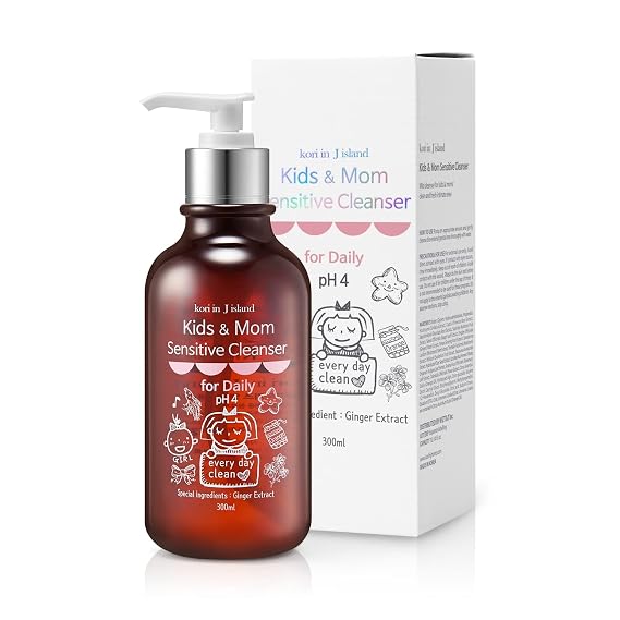 kori in J island Kids Feminine Wash Hypoallergenic, Vegan Certified, 5-Star Derma Tested, Kids Sensitive wash 300ml koriinj