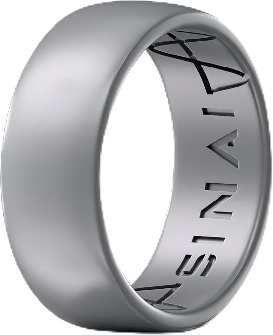 Premium Silicone Wedding Rings - Single Pack